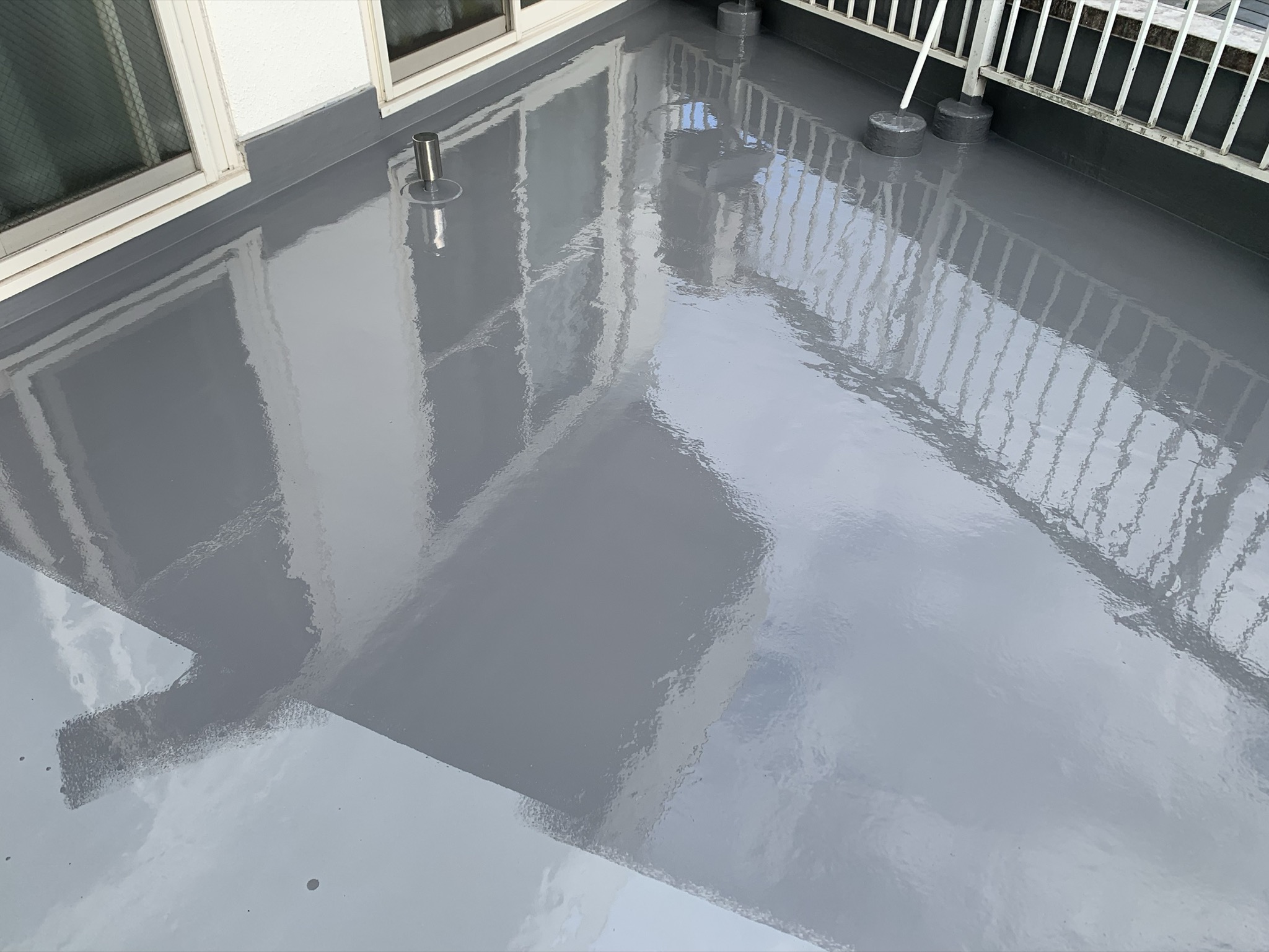 別府市　屋上防水工事（雨漏り）